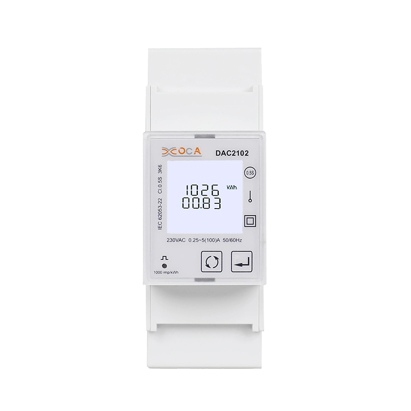 Contor de energie electrică Modbus inteligent monofazat Dac2102