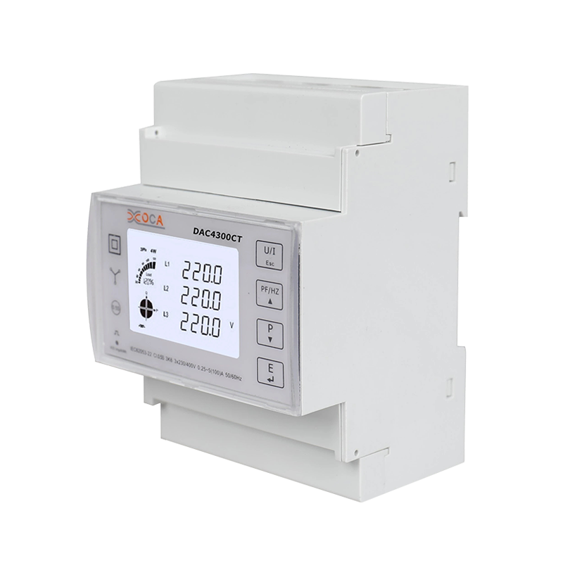 Multimetru Dac4300CT DIN Rail Smart Electricity Energy Meter