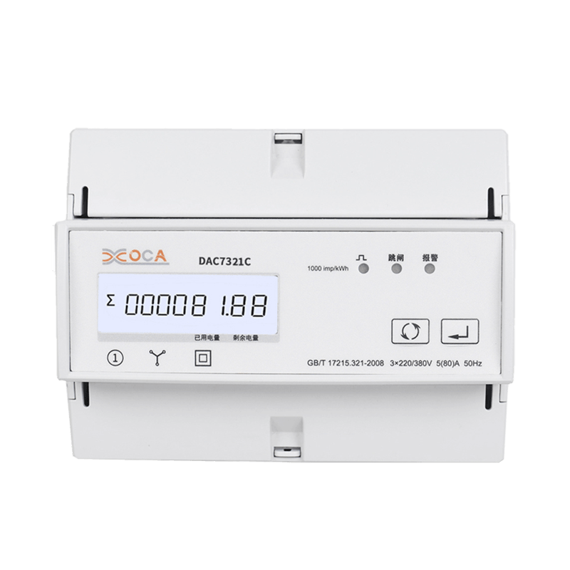 Dac7321c Telecomandă trifazată Modbus Smart Electricity Meter