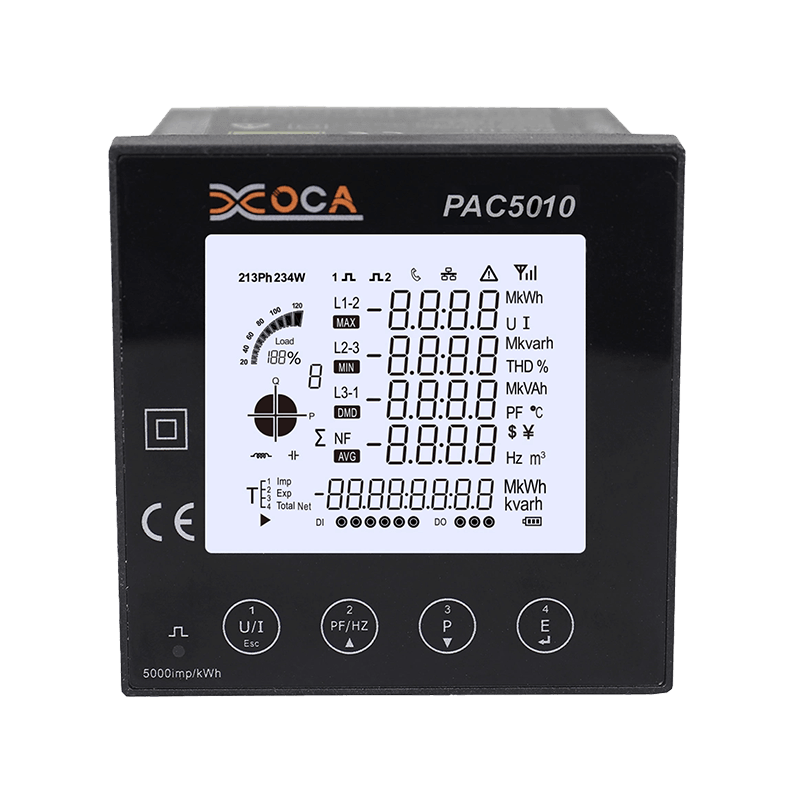 PAC5010 Big LCD WiFi Smart Power Meter Contor de energie electrică Analizor electric