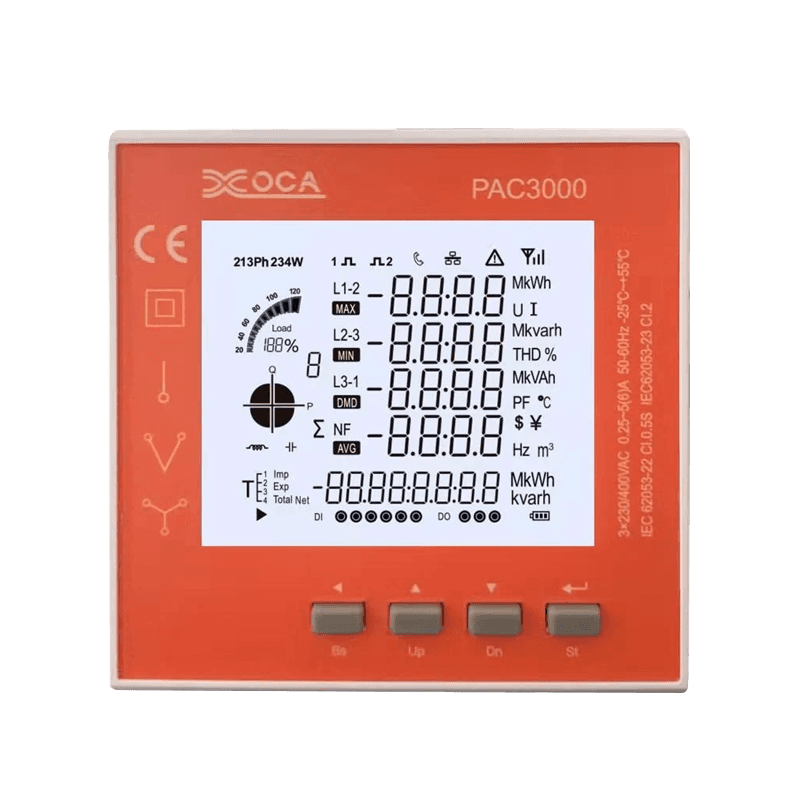 PAC3100 Smart Digital LCD WiFi Contor electronic de putere