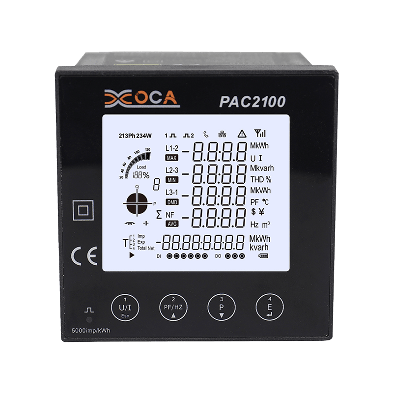 PAC2100 Big LCD Digital Smart Power Meter Contor de energie